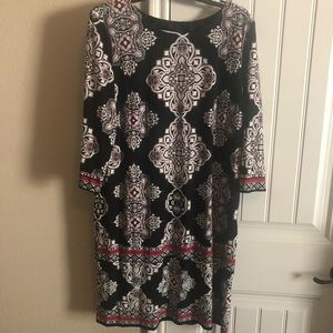 Long sleeve Diamond Dress